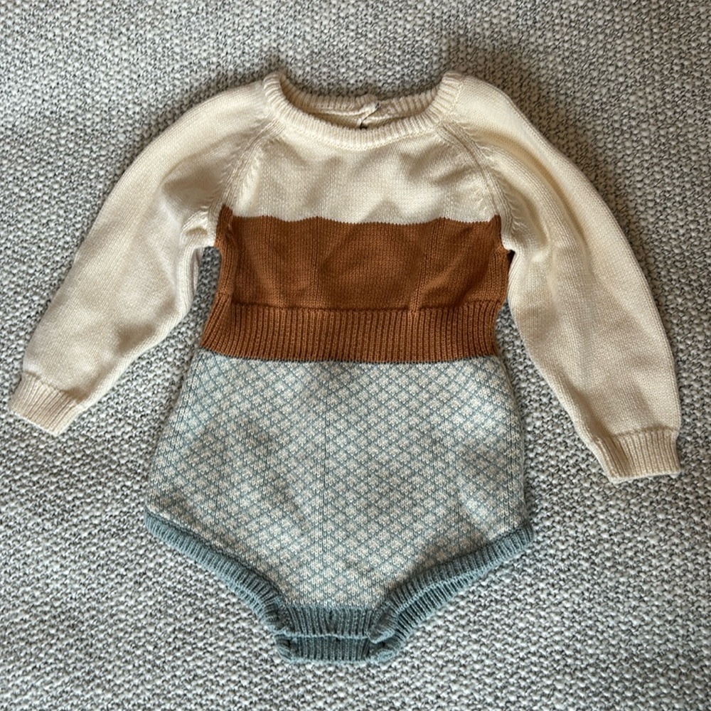 Knitted Romper 12 months
